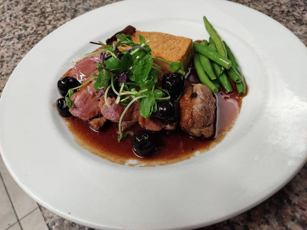 Duck Breast Alla Ciliegia