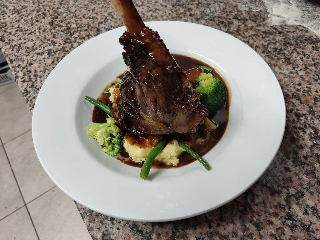 Lamb Shank Alla Mario