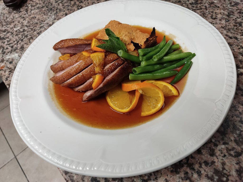 Duck Breast All'Arancia