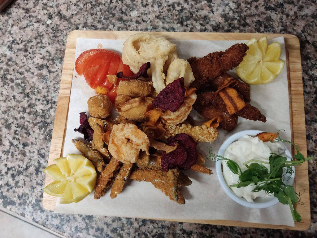 Fritto Misto Di Pesce to share